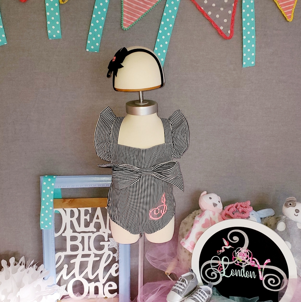 Infant Girls' Summer Boutique Romper